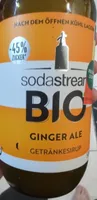 SodaStream bio ginger ale