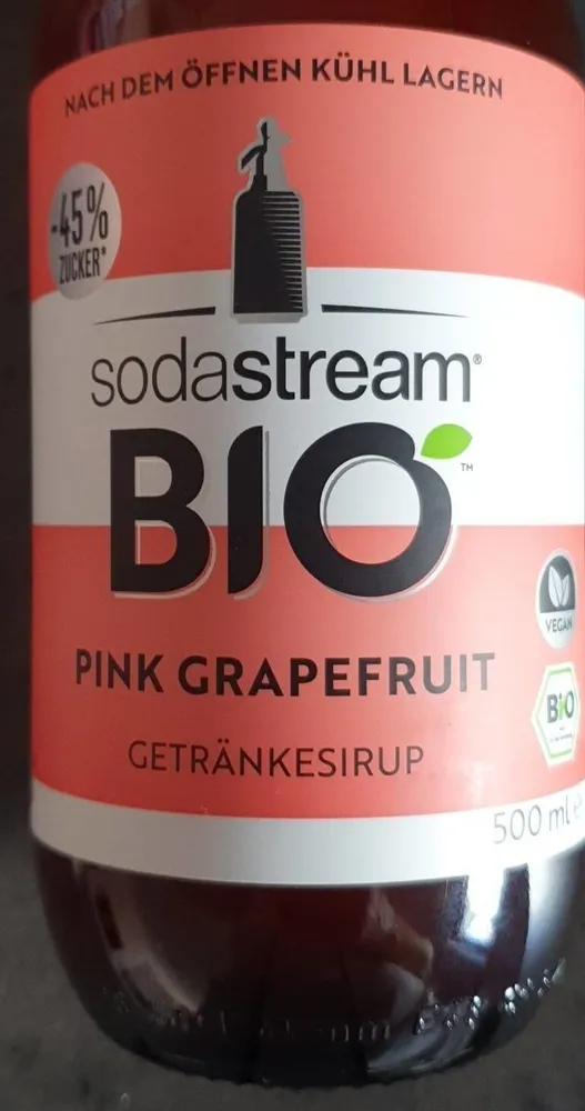 Sodastream Bio Pink Grapefruit