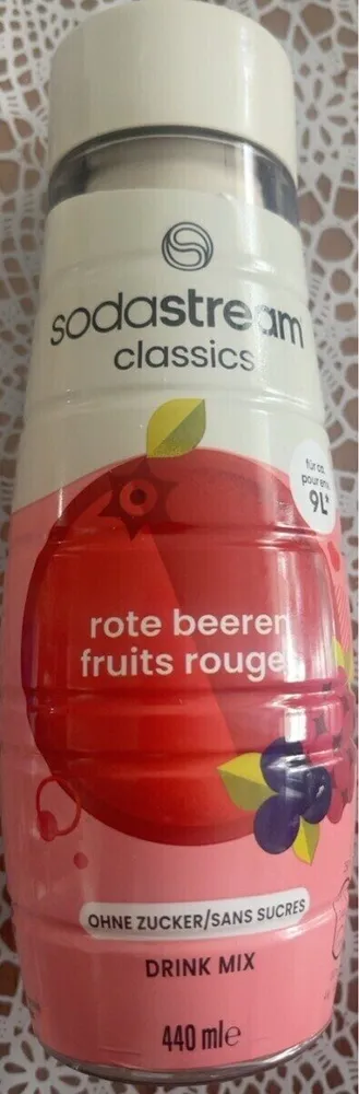 Rote Beeren Sirup