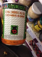 Concombres au sel