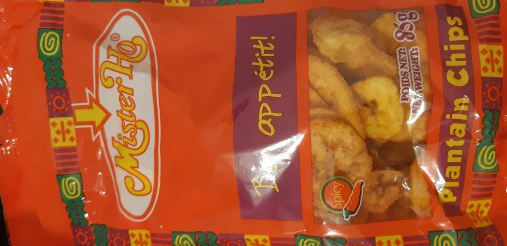 Chip Banane Plantain Pimenté 85G
