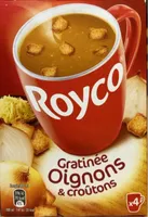 Soupe gratinée Oignons et croutons