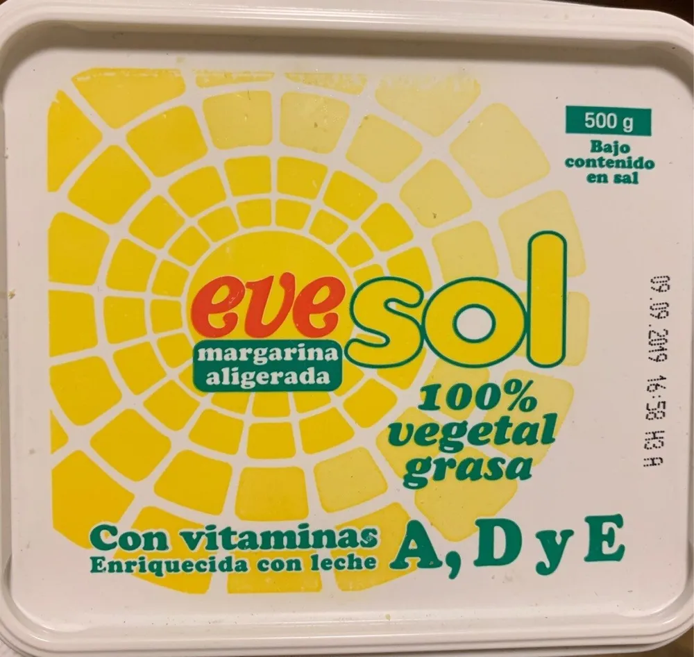 Eve sol margarina aligerada