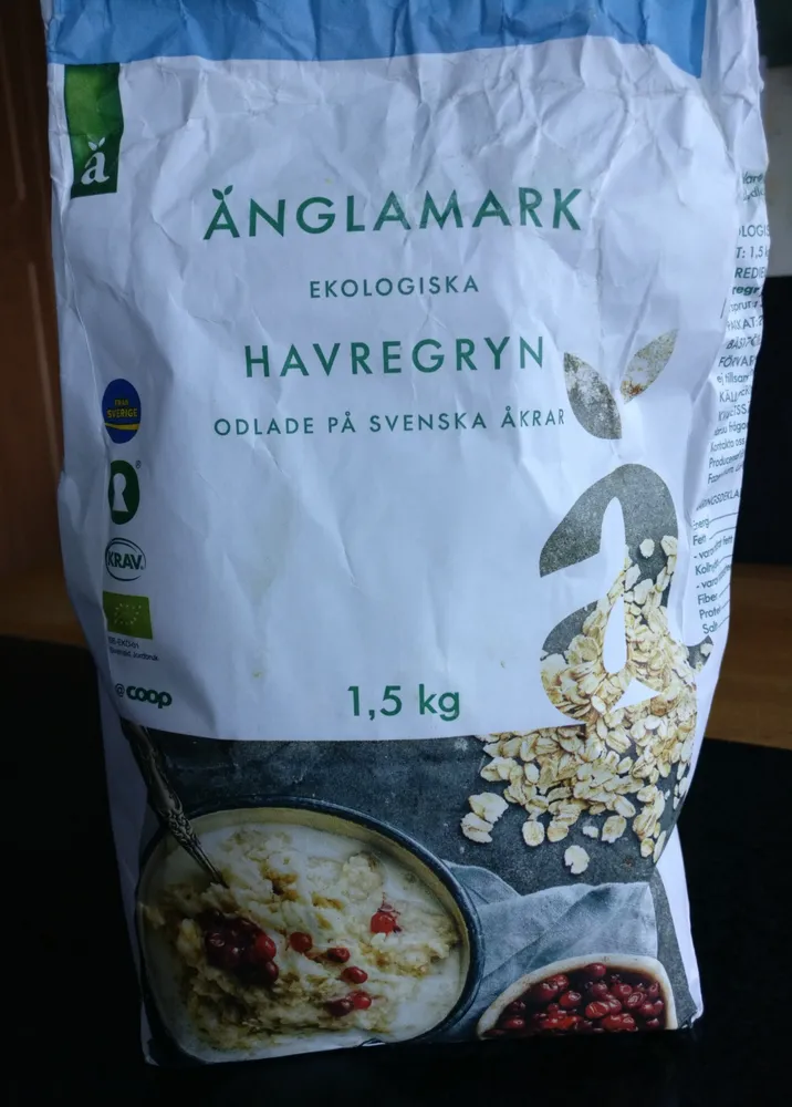 Havregryn Ekologiska