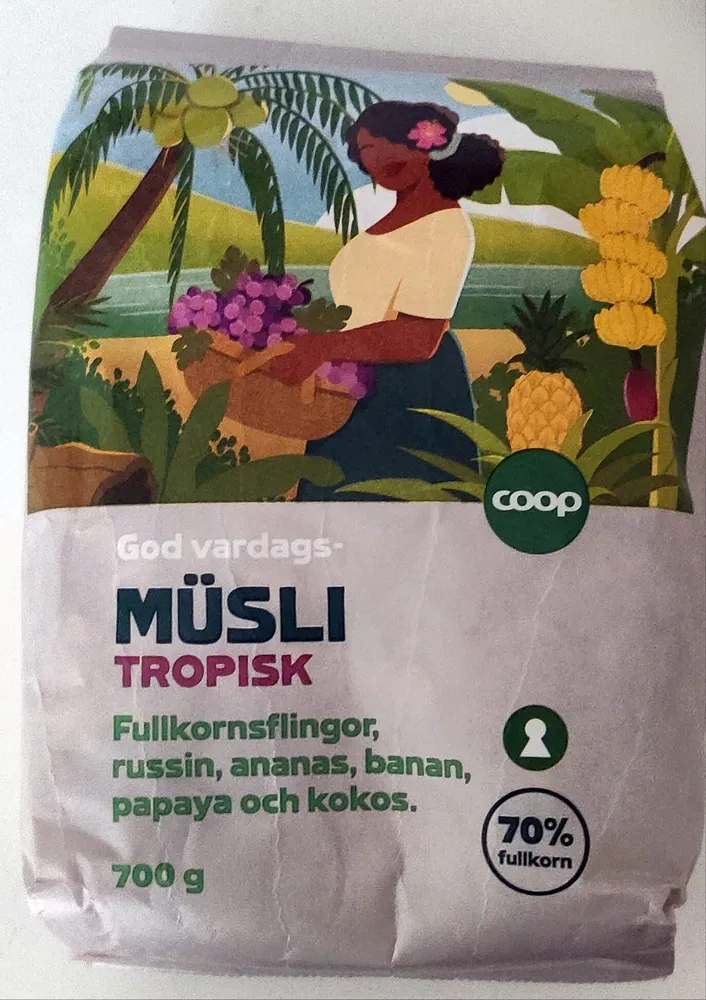 Müsli Tropisk