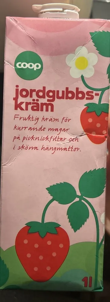 Jordgubbskräm