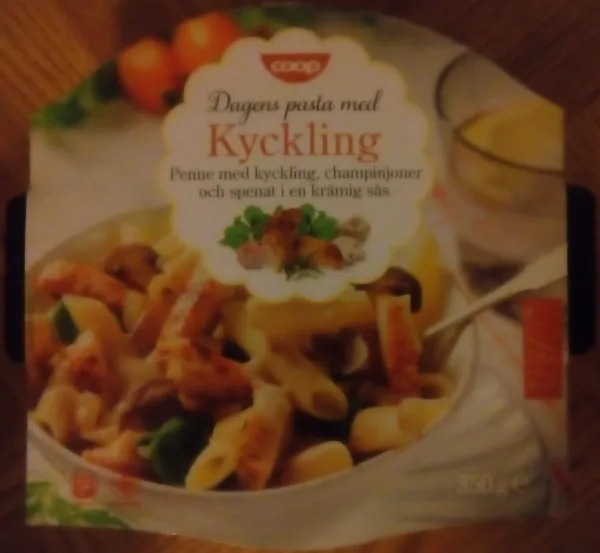 Coop Dagens pasta med Kyckling