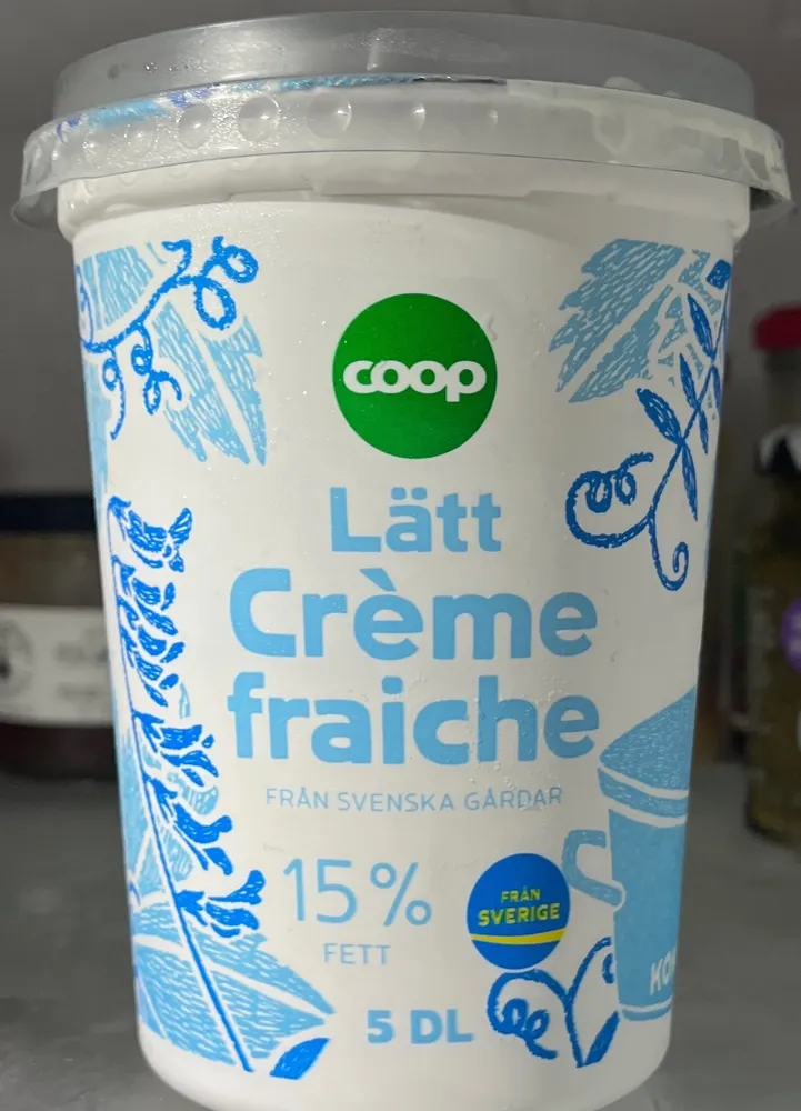 Lätt Crème fraiche