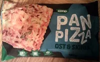 Coop Pan Pizza Ost & Skinka