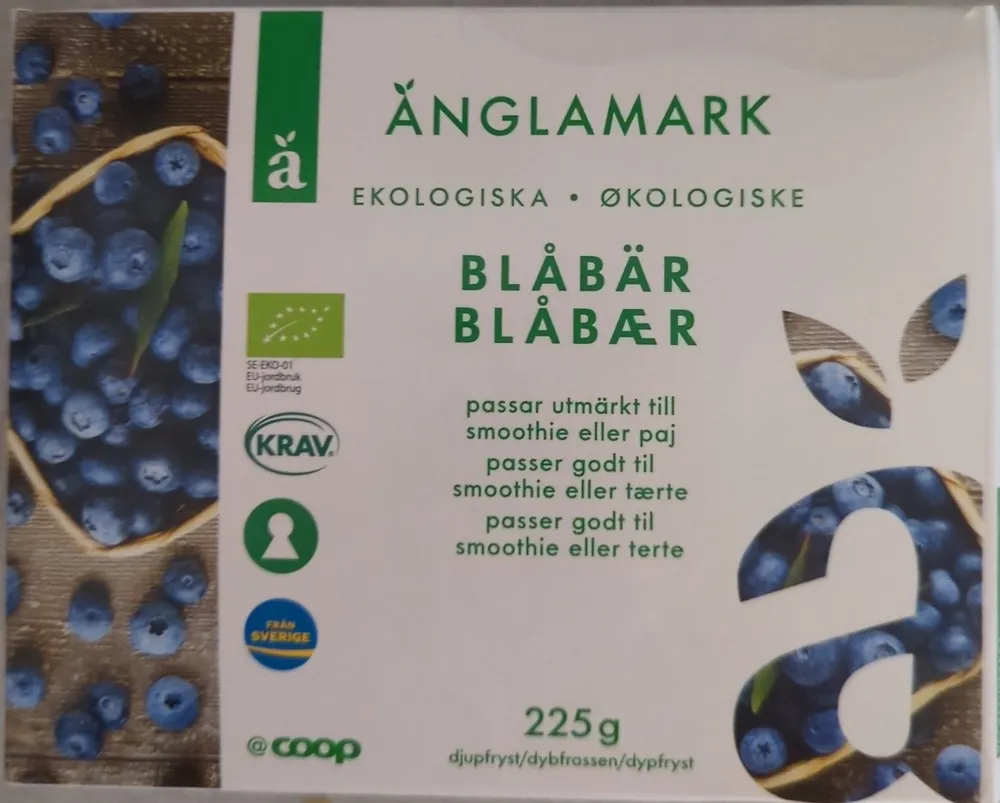 Ekologiska Blåbär
