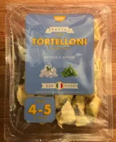 Tortelloni ricotta & spenat