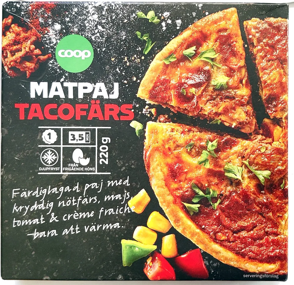 Matpaj tacofärs