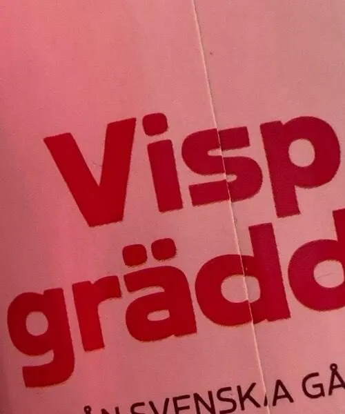 Laktosfri vispgrädde