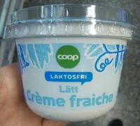 Laktosfri lätt crème fraîche