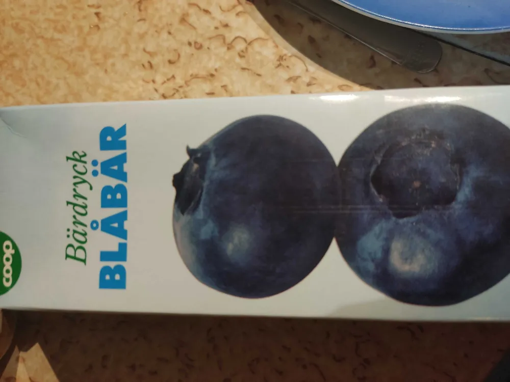 Bärdryck Blåbär