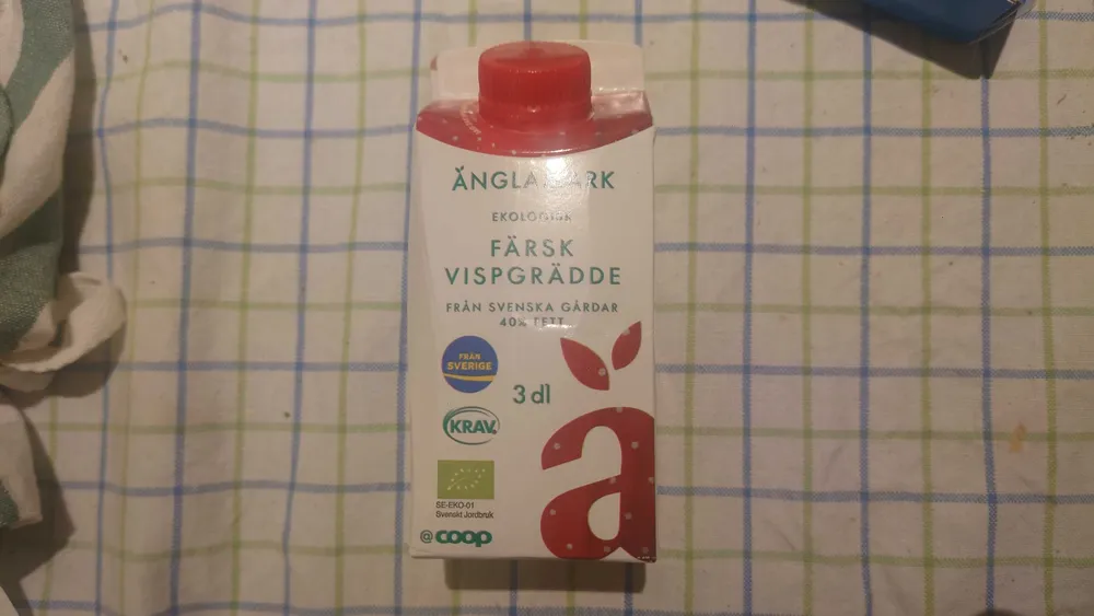 Färsk Vispgrädde
