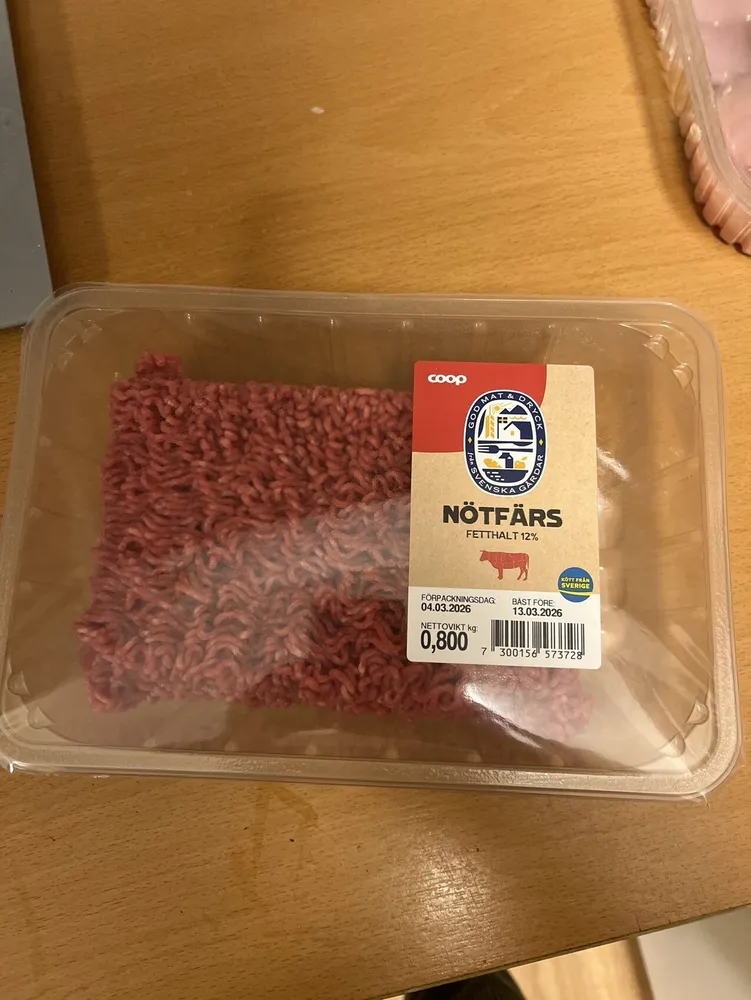 Nötfärs