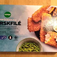 Sprödbakad torskfilé
