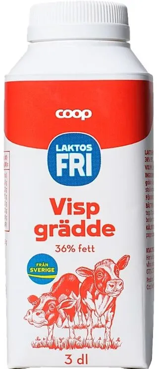 Vispgrädde Laktosfri