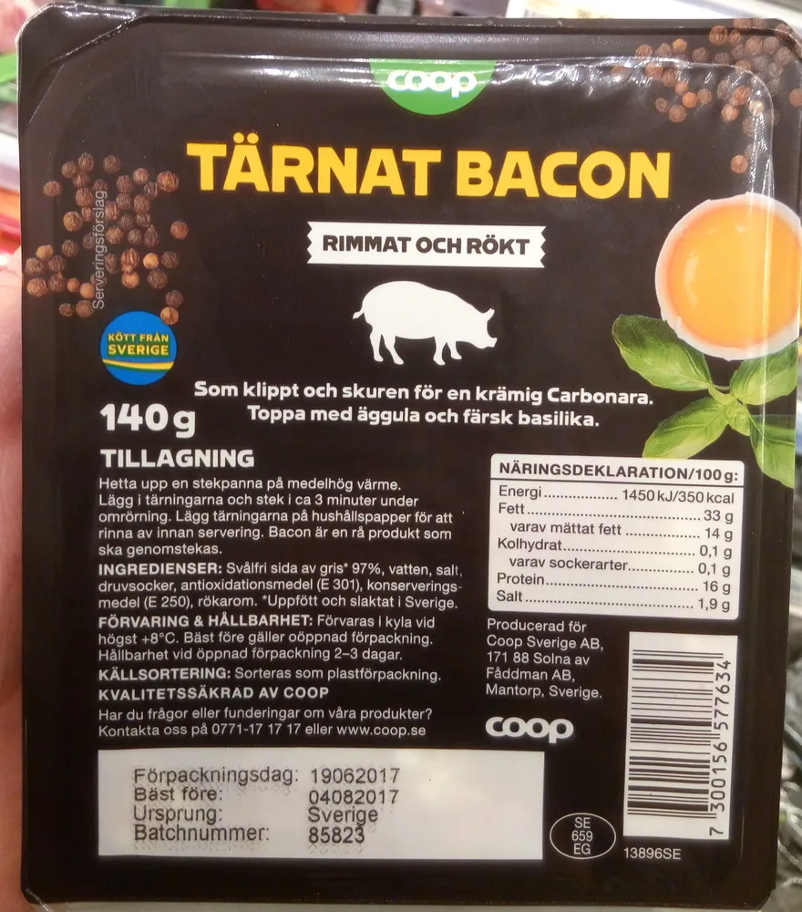 Tärnat Bacon