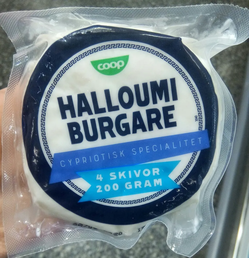 Halloumi burgare