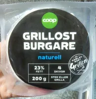 Grillost burgare