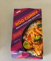 Red curry chicken