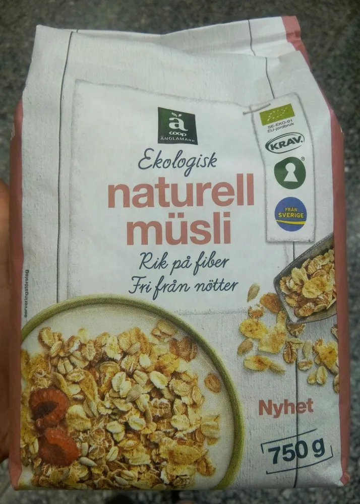 naturell müsli