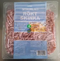 Strimlad rökt skinka