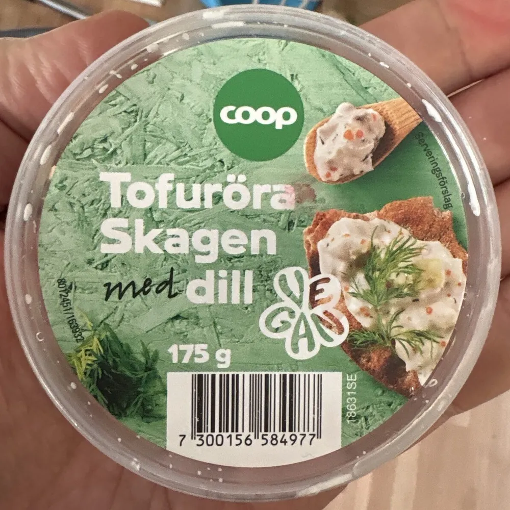 Tofuröra Skagen med dill