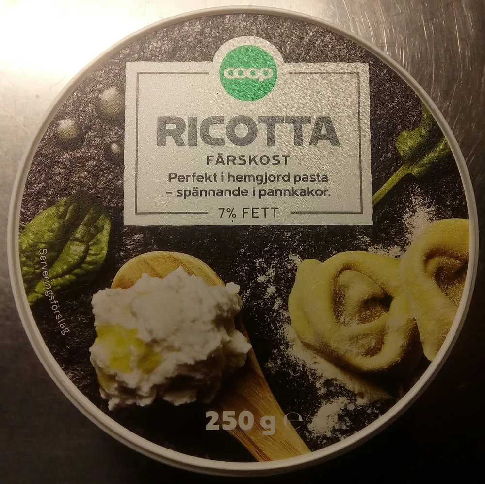 Coop Ricotta Färskost