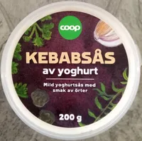 Coop Kebabsås av yoghurt