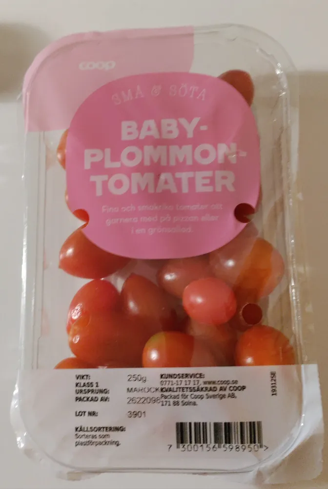 Babyplommontomater