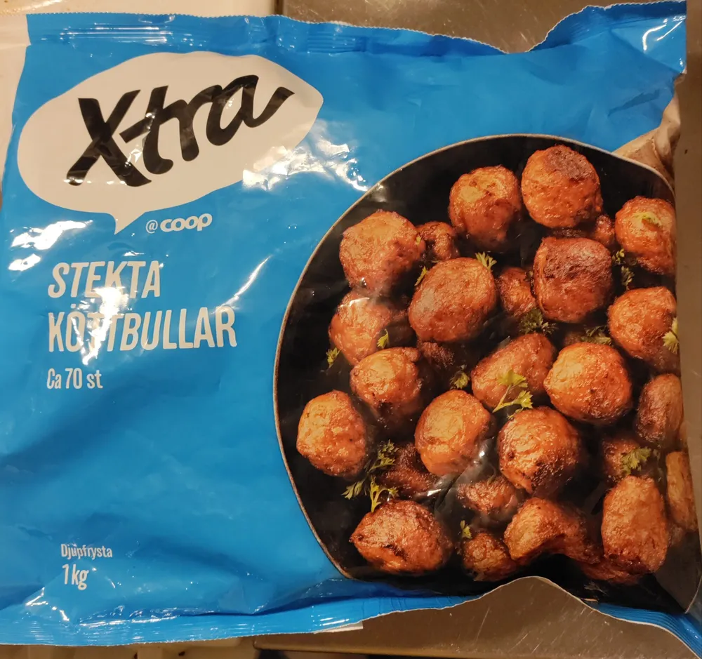 Stekta köttbullar