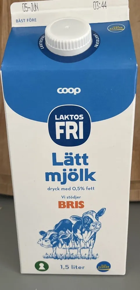 Laktosfri Lätt Mjölk