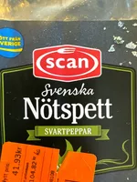 Nötspett - Svartpeppar