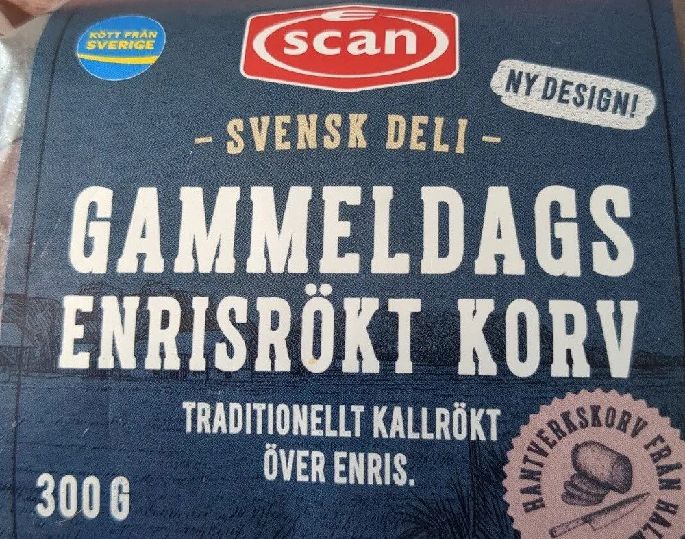 Gammeldags Enrisrökt Korv