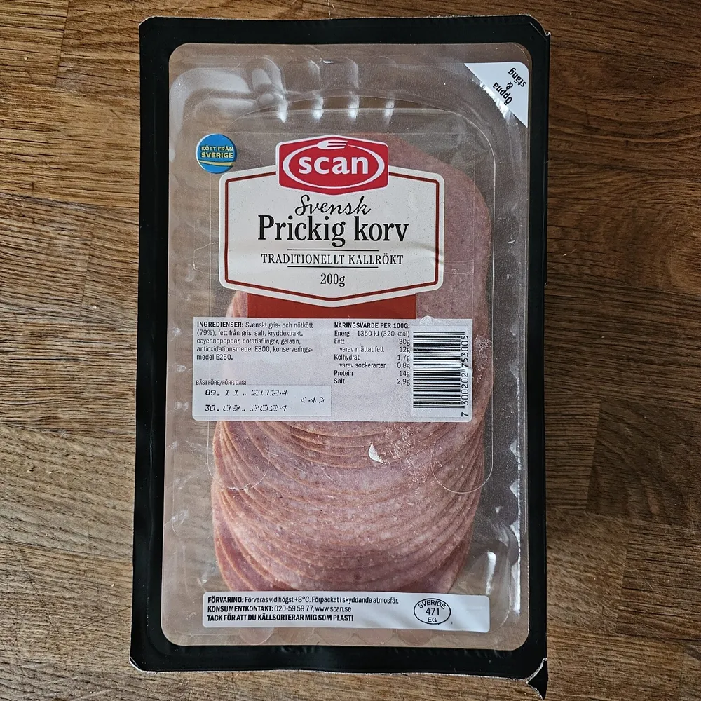 Svensk Prickig Korv