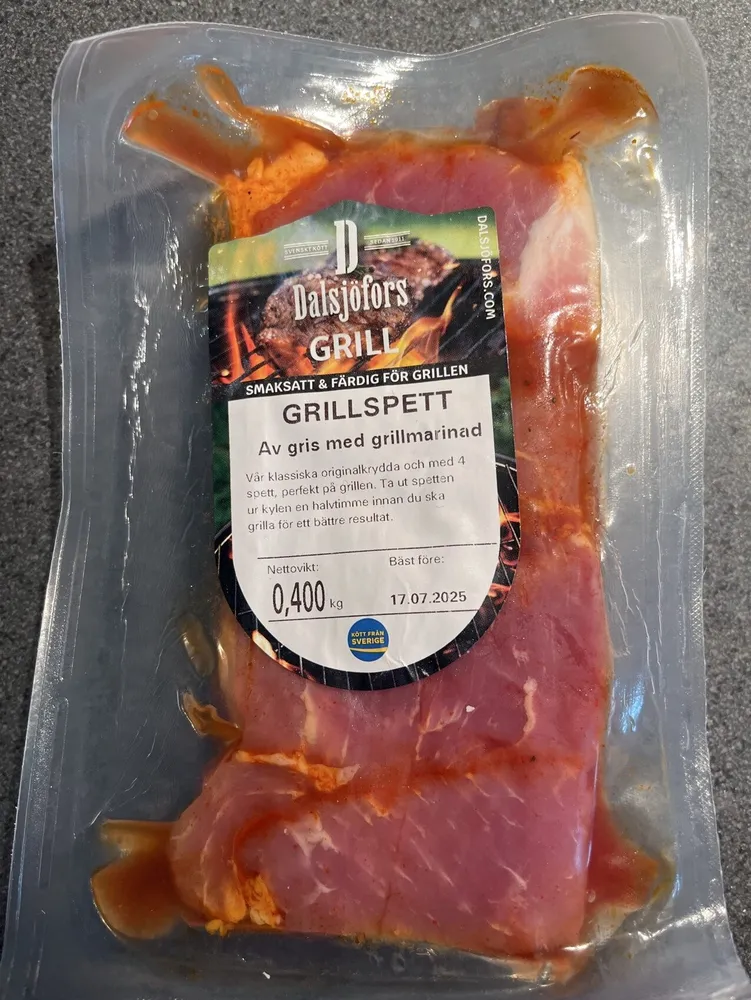 Grillspett 400g