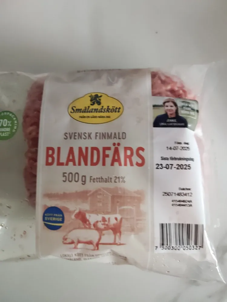 Blandfärs 21%
