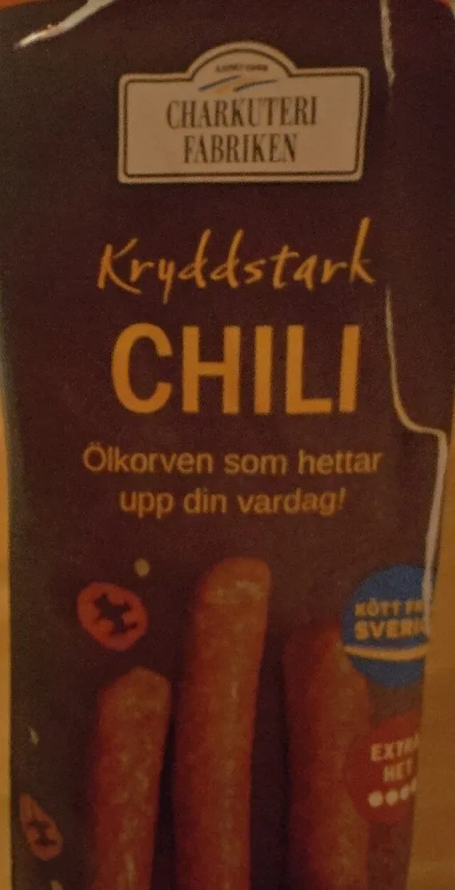 Ölkorv Chili