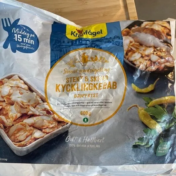 Chicken kebab (frozen)