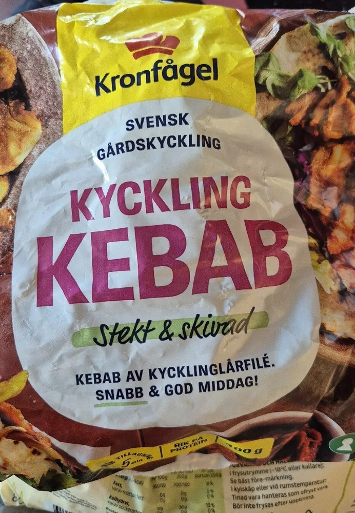 Kycklingkebab