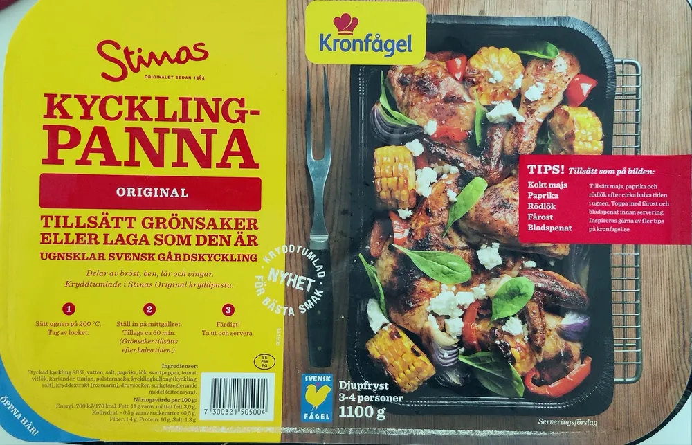 Stinas kycklingpanna Original