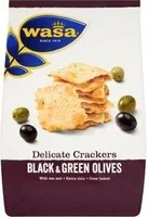 Wasa Delicate Thin Crackers Black & Green Olives