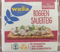 Knäckebrot - Roggen Sauerteig