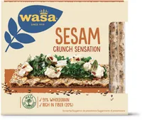 Produit de boulangerie à la farine complète de seigle avec des graines de sésame 220g