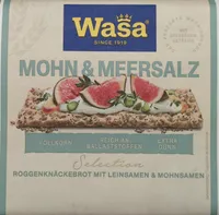 Wasa Knäckebrot Selection Mohn & Meersalz