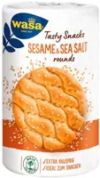 Tasty Snacks Sesame & Salt rounds