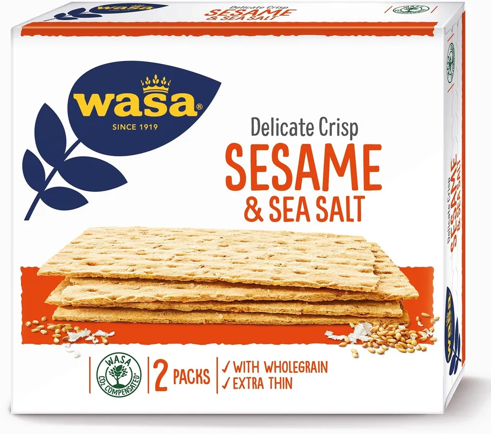 Wasa delicate crisp sesame 190g we